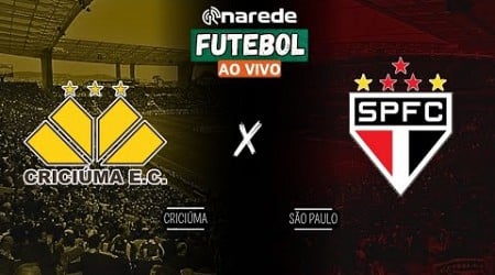 CRICIUMA X SAO PAULO AO VIVO - BRASILEIRÃO 2024 - DIRETO DO HERIBERTO HULSE