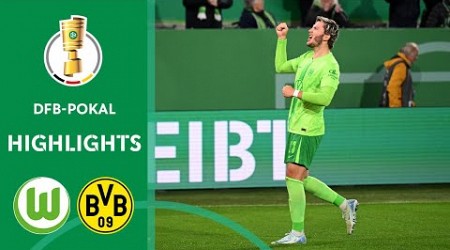 Joker Wind becomes match winner | VfL Wolfsburg vs. Borussia Dortmund 1-0 | Highlights | DFB-Pokal