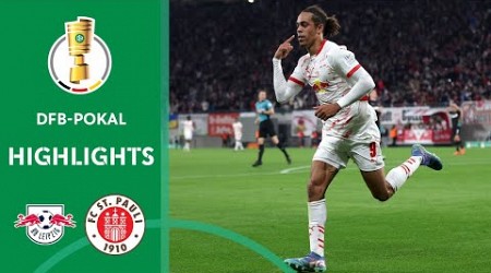 Leipzig knocks out courageous St. Pauli | RB Leipzig vs. FC St. Pauli 4-2 | Highlights | DFB-Pokal