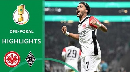 Frankfurt wins outnumbered! | Eintracht Frankfurt vs. Borussia M&#39;gladbach 2-1 | Highlights | Pokal