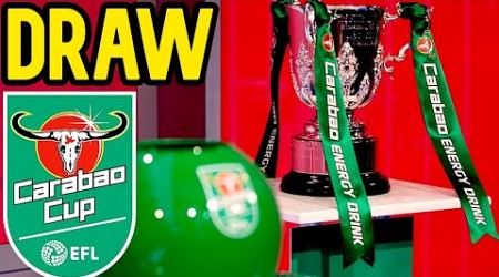 CARABAO CUP QUARTER-FINAL DRAW WATCH ALONG