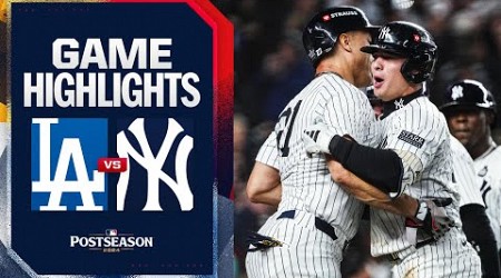 Dodgers vs. Yankees World Series Game 4 Highlights (10/29/24) | MLB Highlights