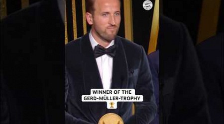 The trophy goes to … HARRY KANE 