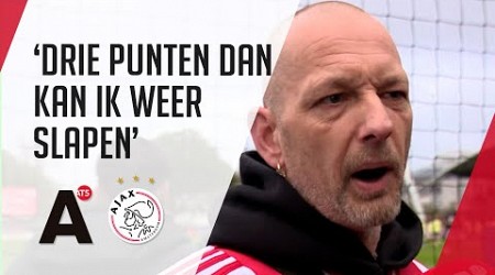 Honderden Ajaxfans aanwezig voor laatste training Klassieker