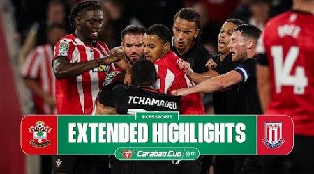 Southampton vs. Stoke City: Extended Highlights | Carabao Cup | CBS Sports Golazo