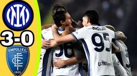 Empoli vs Inter 0-3 || All Goals &amp; Highlights || Serie A 2024/25