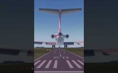 Boeing 727 Landing at Southampton Airport - Project Flight Roblox