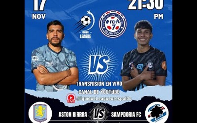 ASTON BIRRA FC VS SAMPDORIA FC FC FECHA 14 TORNEO CLAUSURA TC IQUIQUELEAGUE