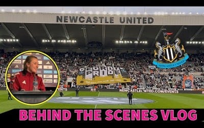 99th Minute GOAL Maintains UNBEATEN Record at St. James’ Park! Newcastle United Media Suite Vlog