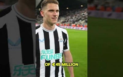 Who are the five most expensive players of Newcastle right now?