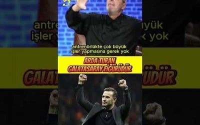 ARDA TURAN GALATASARAY FİGÜRÜDÜR..