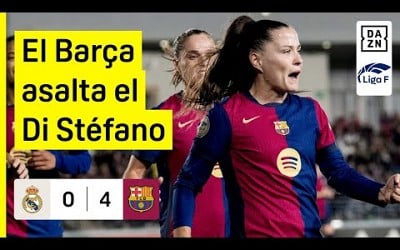 Real Madrid CF vs FC Barcelona (0-4) | Resumen y goles | Highlights Liga F