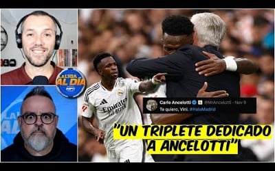 VINÍCIUS JR. jugó por ANCELOTTI, su hat trick le dio la victoria al REAL MADRID | La Liga al Día