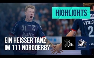 Highlights: THW Kiel - SG Flensburg-Handewitt (Saison 2024/25) |DAIKIN Handball Bundesliga