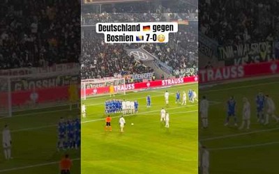 Deutschland gegen Bosnien 7-0 &amp; Highlights Tore &amp; Florian Wirtz Freistoß , Jamal Musiala Goal