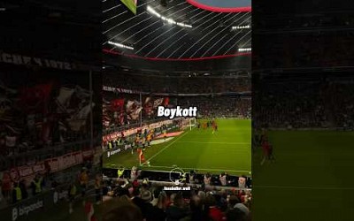 Boykott der Bayern-Fans war erfolgreich! 