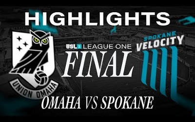 11.17.24 | Union Omaha vs. Spokane Velocity FC - Game Highlights