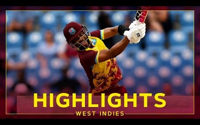 Flying Start With The Bat | Highlights | West Indies v England | 5th T20I