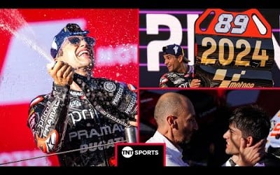 PIT CELEBRATIONS for Pramac as Jorge Martin crowned World Champion in Barcelona! 