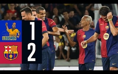 HIGHLIGHTS | PELÉ PEQUENO PRINCIPE LEGENDS 1 vs 2 BARÇA LEGENDS 