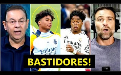 SERÁ??? &quot;A INFORMAÇÃO que SAIU HOJE é que o Endrick no Real Madrid NÃO QUER TER o...&quot; VEJA DEBATE!