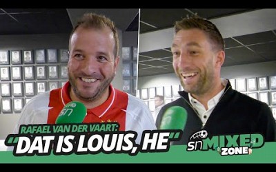 Van der Vaart en Stekelenburg moesten lachen om Van Gaal