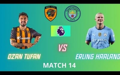 PES 2025 Premier League Man City vs Hull City Match 14