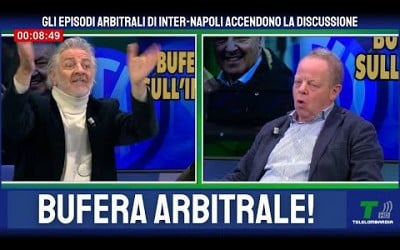 LO SFOGO DI CONTE ALIMENTA IL POST INTER-NAPOLI: DIBATTITO ACCESO IN STUDIO SUGLI EPISODI ARBITRALI!