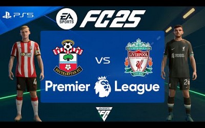 FC 25 Southampton vs Liverpool | Premier League 2024/25 | PS5