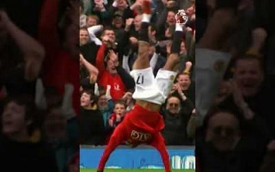 Nani&#39;s ICONIC celebration at Man Utd! 