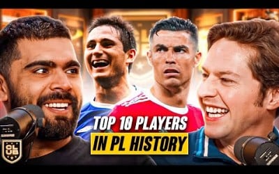 Ranking The Top 10 Players In Premier League History!