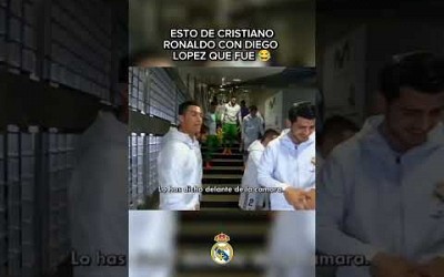 ESTO DE CRISTIANORONALDO CON DIEGO LOPEZ QUE FUE 