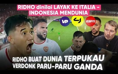 Verdonk buat semua Merinding “Lari saat Pincang” Ridho Level Serie A. Media Dunia sorot TIMNAS