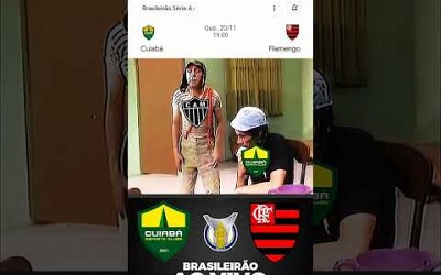 Brasileirão Série A Cuiaba X Flamengo fazer esse gol Mengão aqui eu sou vai Flamengo ⚫