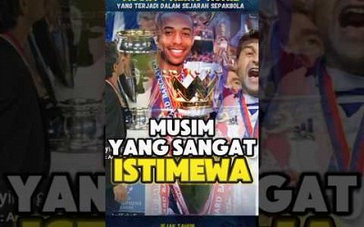 2004 adalah Musim tergila dalam sejarah sepakbola ‼️