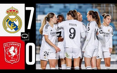 Real Madrid 7-0 Twente | HIGHLIGHTS | Women&#39;s Champions League 2024/25