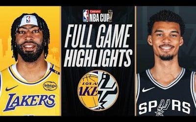 LAKERS at SPURS | EMIRATES NBA CUP 