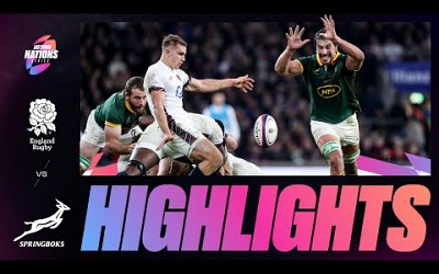 HIGHLIGHTS | ENGLAND V SOUTH AFRICA | AUTUMN NATIONS SERIES