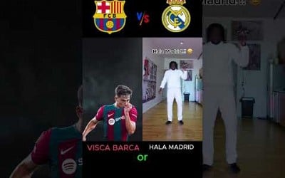 Visca Barca ❤️ vs Hala madrid