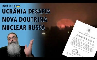 #Ucrânia 2024-11-19: UCRÂNIA usa ATACMS contra ARSENAL em BRYANSK após PUTIN fazer AMEAÇAS VAZIAS