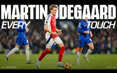 EVERY TOUCH | Martin Odegaard returns to action with a brilliant assist | Chelsea vs Arsenal (1-1)