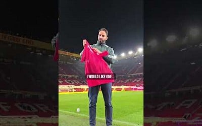 Ruben Amorim With The United Shirt 