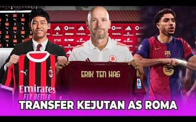 Ten Hag Jadi Pelatih Baru Roma