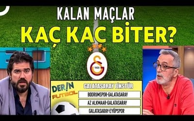 Galatasaray&#39;ın Bilimsel Maç Tahminleri | Derin Futbol