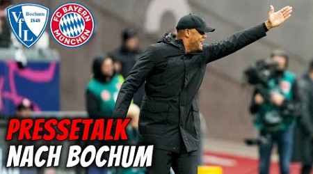 Kantersieg beim VfL! | Pressetalk nach unserem Spiel gegen Bochum | 8. Spieltag | FC Bayern