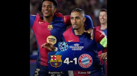 Barcelona - Bayern Munich { Champions League 2024-2025 , League Phase } #barcelona #bayern #ucl