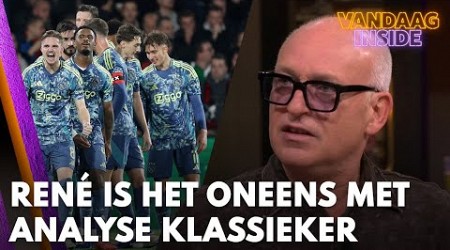 René kan zich niet vinden in ESPN-analyse Feyenoord - Ajax: ‘Gelul, pleur toch op’ | VANDAAG INSIDE