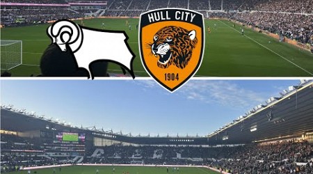 A good point at home! Derby County vs Hull City matchday vlog!