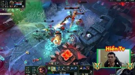 Skarner Bật R Ôm Cả Đội Hình Bạn Vào Combat Thật Hoàn Hảo Trong Map Aram | Hiền Tv