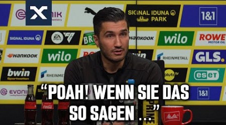 &quot;Klingt vielleicht ein bisschen blöd&quot; Meister-Frage überrascht Sahin | BVB